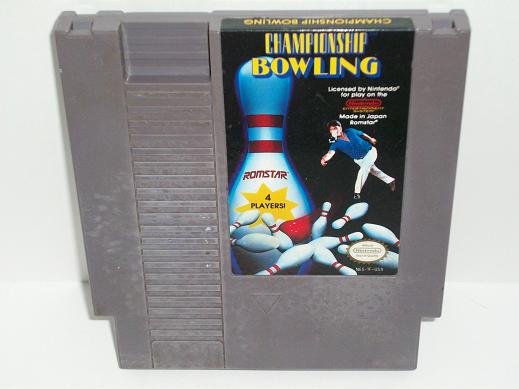 Championship Bowling - NES Game
